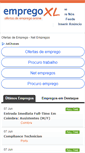 Mobile Screenshot of empregoxl.com